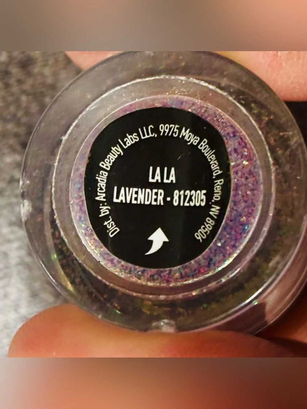 Bitzy Nail and Skin Glitter for Nails and Skin in La La Lavender- RETIRED